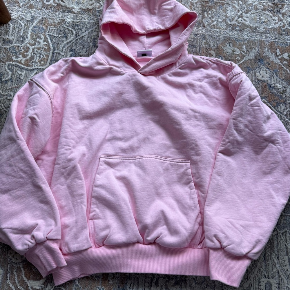Zic Made Heavyweight Pink Cotton Hoodie